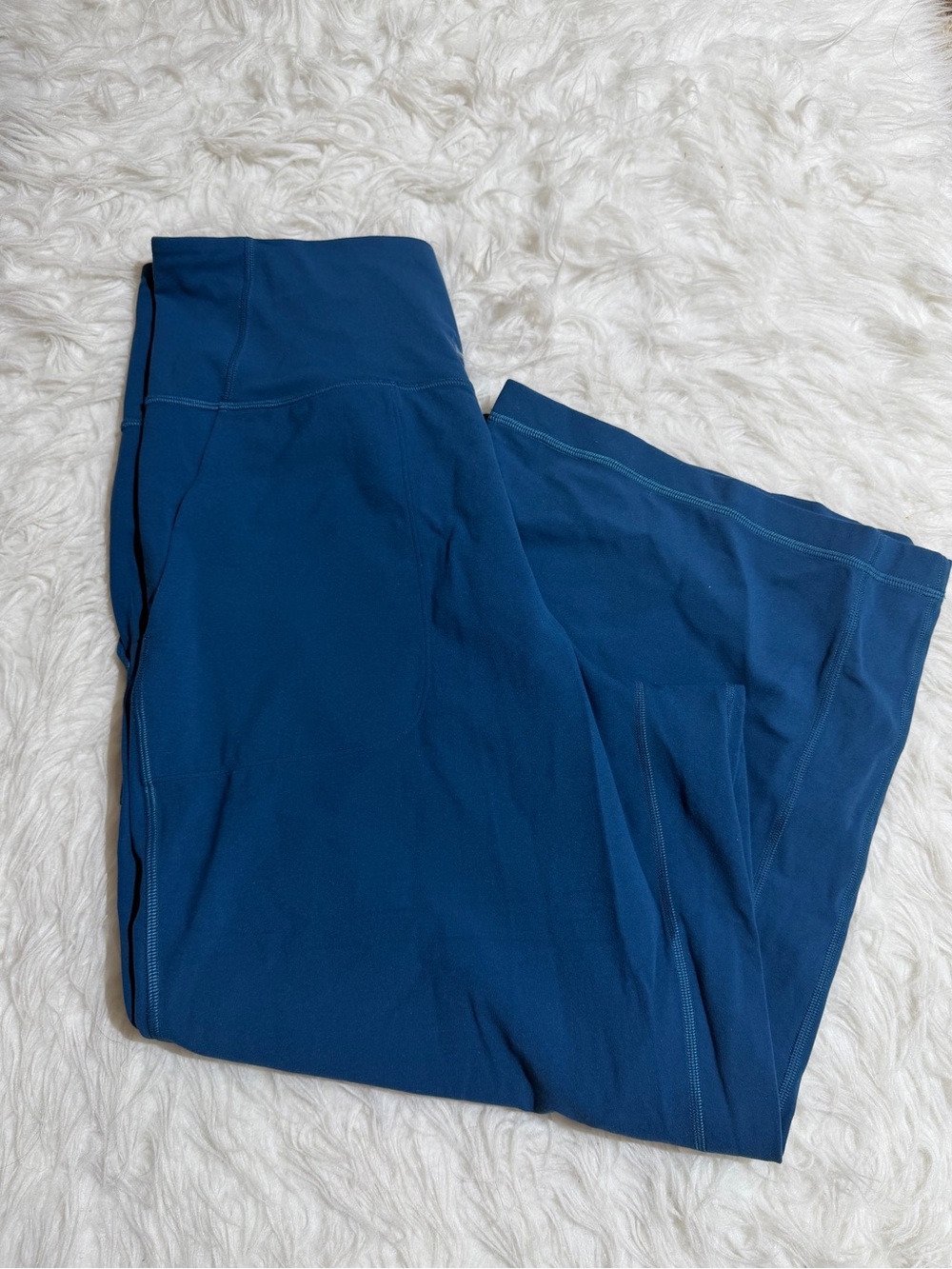 LULULEMON Size 14 Align High-Waist Wide Leg Athletic Leggings Casual Pants Loung